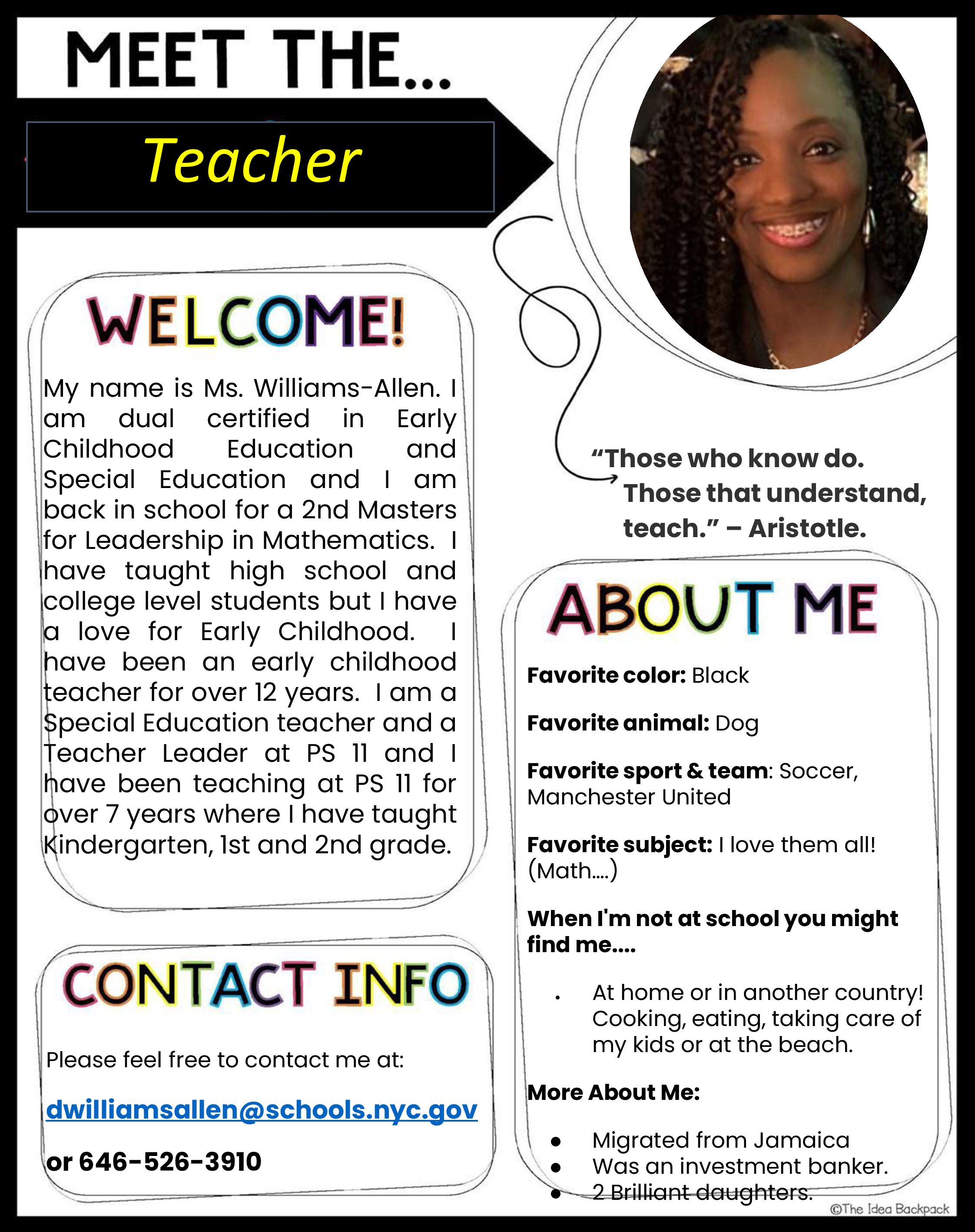 Deidre Williams-Allen Bio